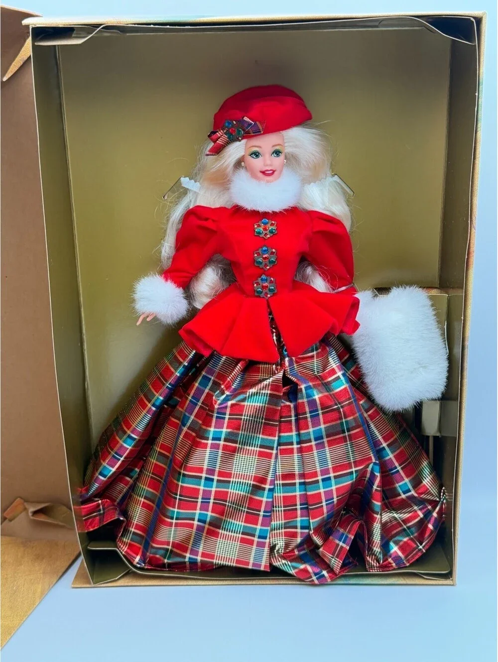 VTG 1996 Limited Edition Jewel Princess Barbie The Winter Princess Collection